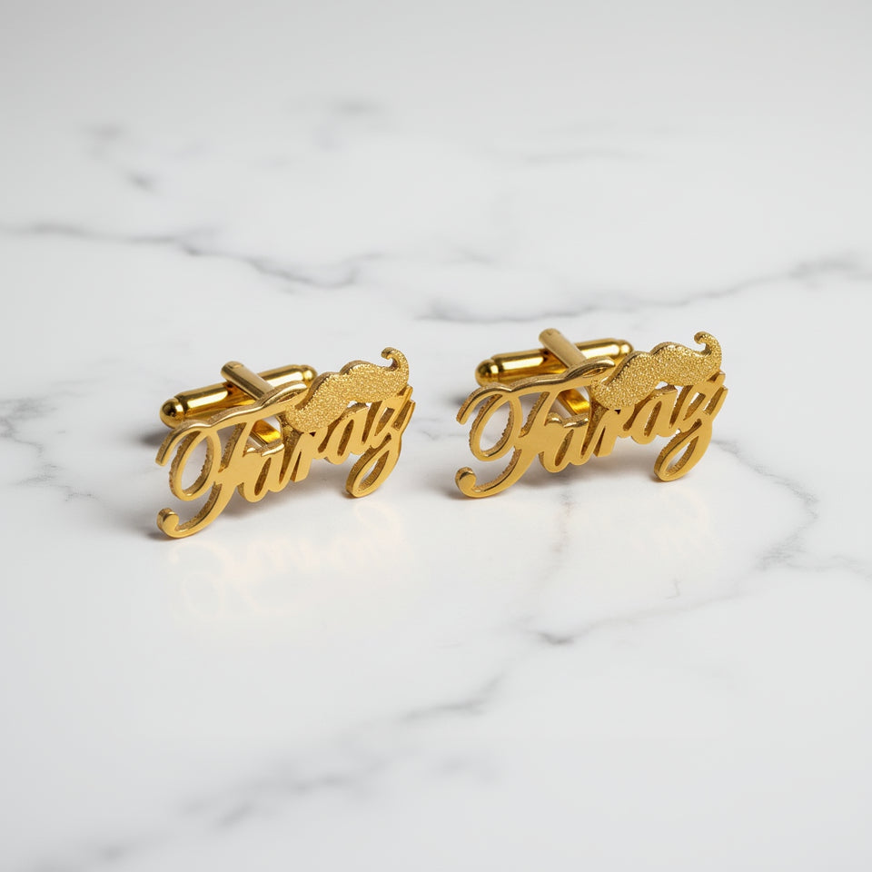 Mustache Vivace Cufflinks Pair For Men