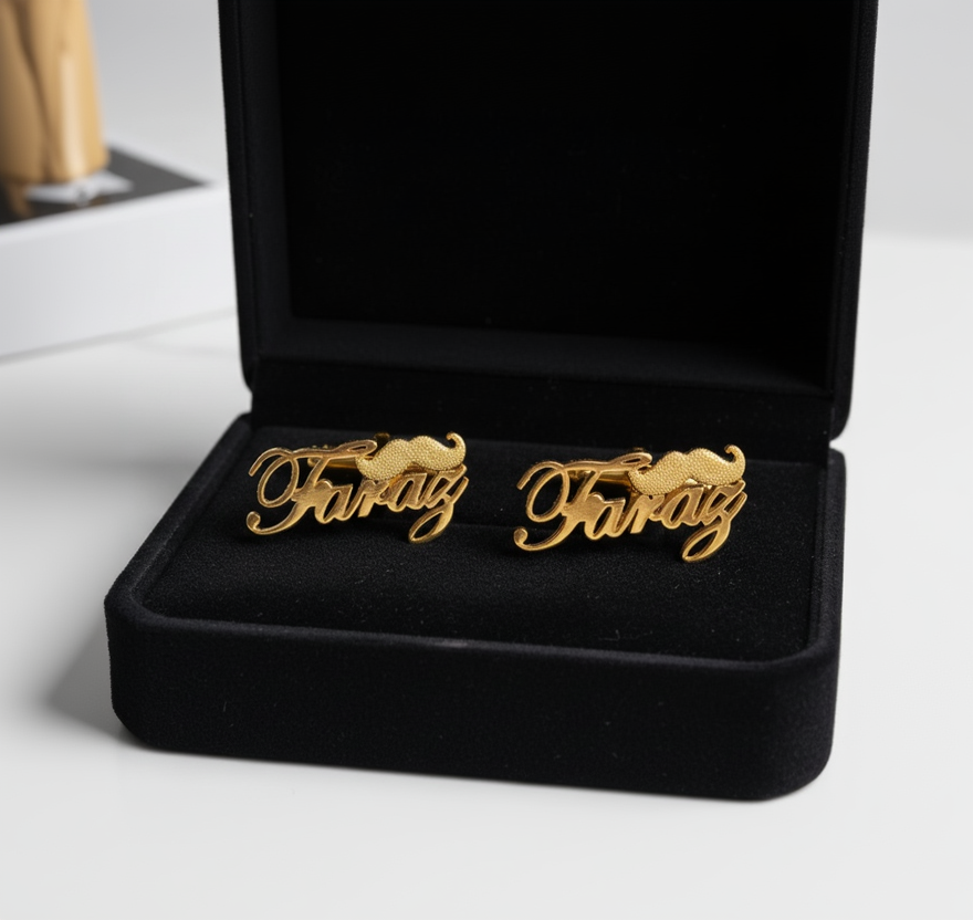 Mustache Vivace Cufflinks Pair For Men