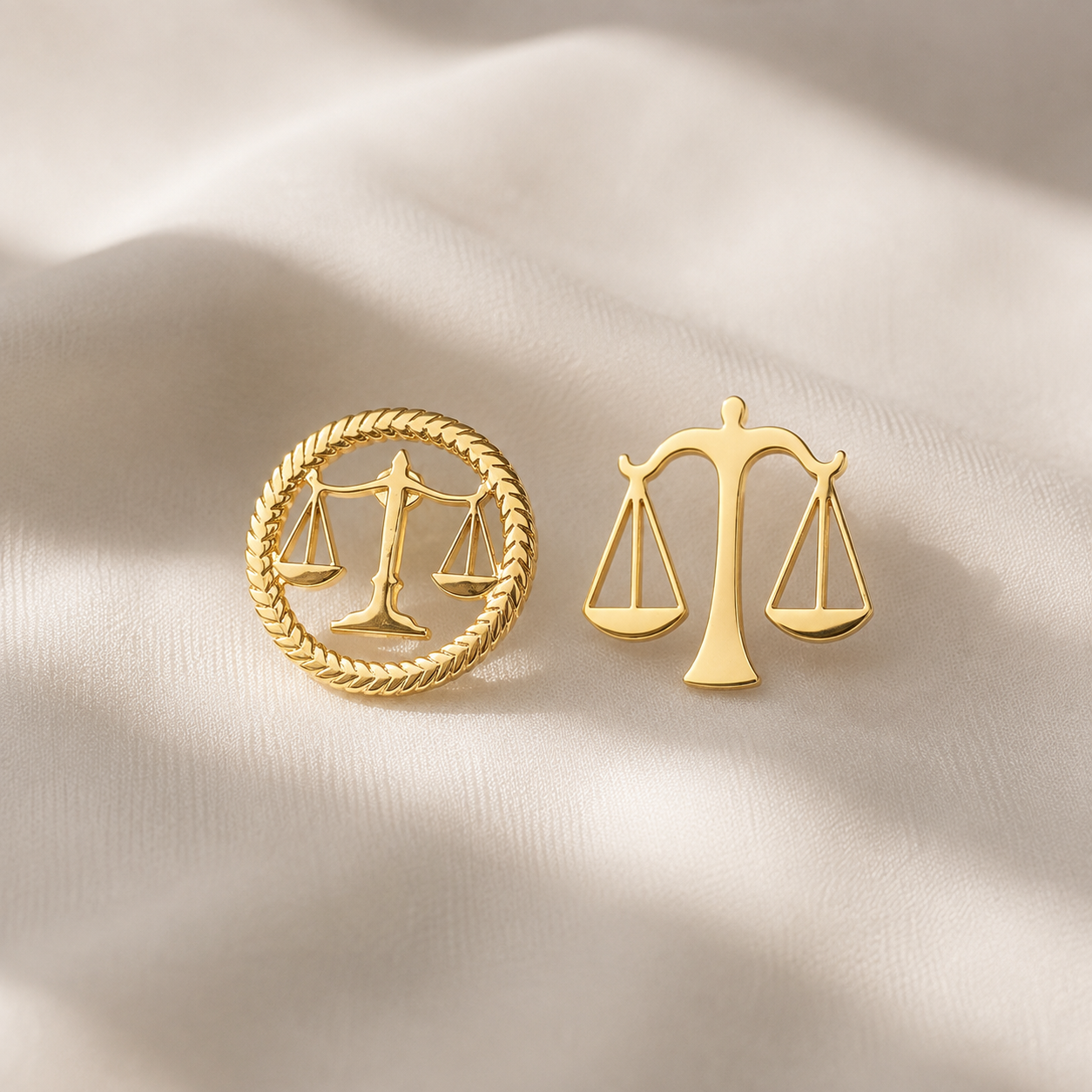 Bundle of 2 - (1 Justice Badge and 1 Emblem Badge with Free Delivery)