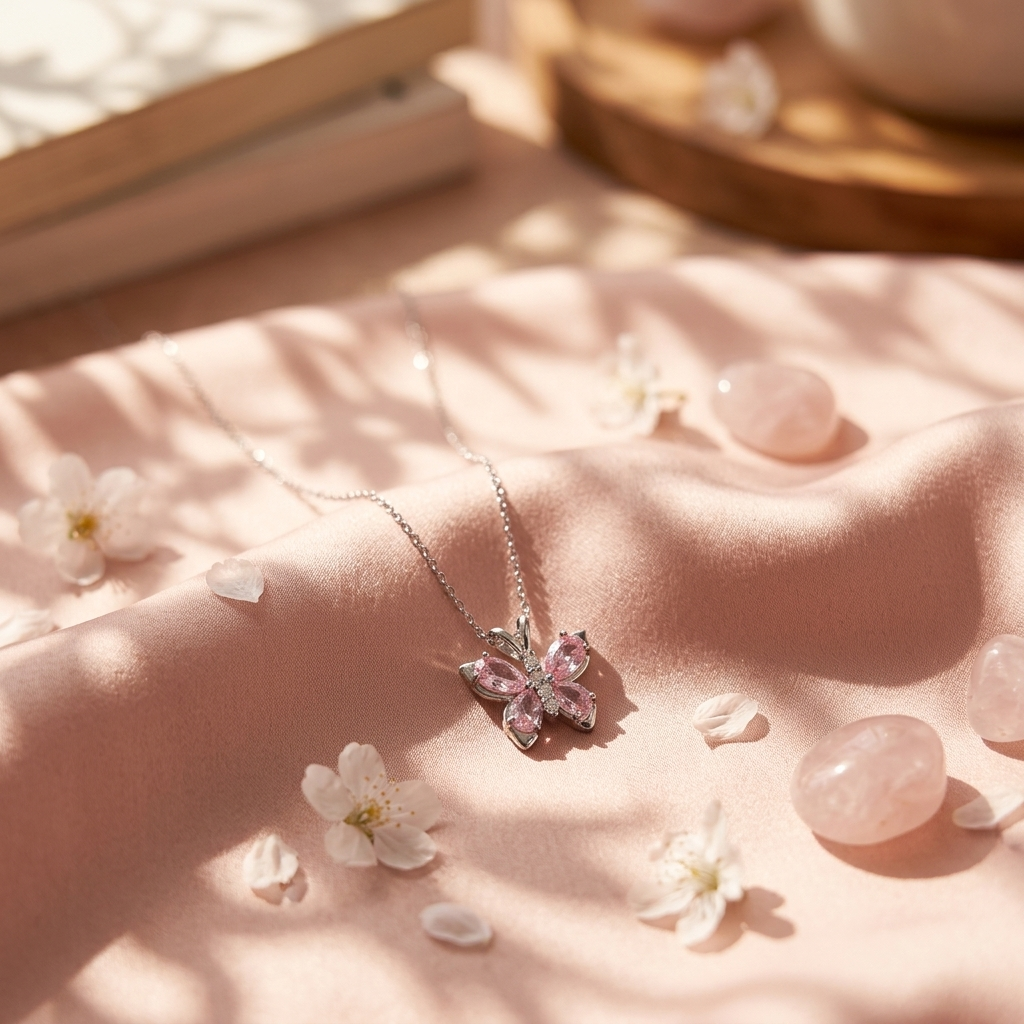Flutter Butterfly Necklace | Tarnish-Proof
