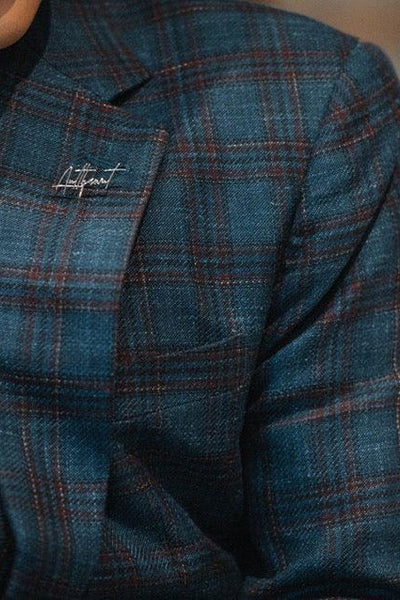 Signature Personalized Name Lapel Pin For Men